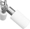 vidaXL Plafondlamp met keramieke cilindervormige kappen 3xE14 wit