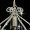 vidaXL Plafondlamp met kralen rond E14 wit