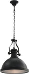 vidaXL Plafondlamp rond E27 grijs