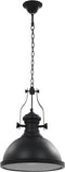 vidaXL Plafondlamp rond E27 grijs