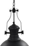 vidaXL Plafondlamp rond E27 grijs