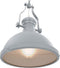 vidaXL Plafondlamp rond E27 zwart