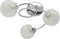 vidaXL Plafondlamp voor 3 G9 gloeilampen 120 W