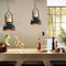 vidaXL Plafondlampen 2 st rond E27 zwart