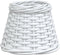 vidaXL - Plafondlampenkap - Ø15x12 - cm - wicker - wit