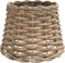 vidaXL - Plafondlampenkap - Ø20x15 - cm - wicker - bruin