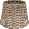vidaXL - Plafondlampenkap - Ø30x20 - cm - wicker - bruin