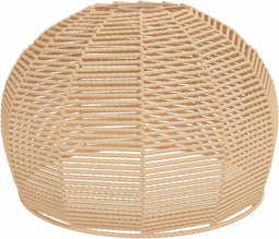 vidaXL - Plafondlampenkap - Ø36x26 - cm - ijzer - en - papier