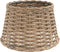 vidaXL - Plafondlampenkap - Ø38x23 - cm - wicker - bruin