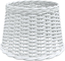 vidaXL - Plafondlampenkap - Ø40x26 - cm - wicker - wit