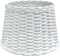 vidaXL - Plafondlampenkap - Ø40x26 - cm - wicker - wit
