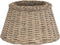 vidaXL - Plafondlampenkap - Ø50x30 - cm - wicker - bruin