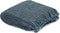 vidaXL - Plaid - 125x150 - cm - katoen - indigo-blauw