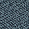 vidaXL - Plaid - 125x150 - cm - katoen - indigo-blauw