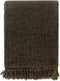 vidaXL - Plaid - 160x210 - cm - katoen - bordeaux