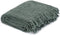 vidaXL - Plaid - 160x210 - cm - katoen - donkergroen