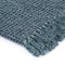 vidaXL - Plaid - 160x210 - cm - katoen - indigo-blauw