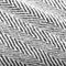 vidaXL - Plaid - visgraat - 125x150 - cm - katoen - marineblauw