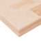 vidaXL - Plank - 100x20x2,5 - cm - onbehandeld - massief - eikenhout