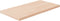 vidaXL - Plank - 40x20x1,5 - cm - onbehandeld - massief - eikenhout