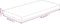 vidaXL - Plank - 40x20x2,5 - cm - onbehandeld - massief - eikenhout