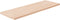 vidaXL - Plank - 60x20x1,5 - cm - onbehandeld - massief - eikenhout