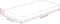 vidaXL - Plank - 60x20x2,5 - cm - onbehandeld - massief - eikenhout
