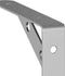 vidaXL - Plankdragers - 4 - st - 15x2,5x11,5 - cm - roestvrijstaal - zilverkleurig