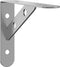 vidaXL - Plankdragers - 4 - st - 15x2,5x11,5 - cm - roestvrijstaal - zilverkleurig