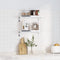 vidaXL - Plankdragers - 4 - st - 15x2,5x11,5 - cm - roestvrijstaal - zilverkleurig