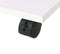 vidaXL - Plankenkast - verrijdbaar - 50x35x42 - cm - wit