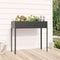 vidaXL - Plantenbak - 100,5x40,5x90 - cm - gegalvaniseerd - staal - antracietkleur