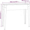 vidaXL - Plantenbak - 100,5x40,5x90 - cm - gegalvaniseerd - staal