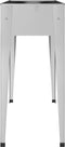 vidaXL - Plantenbak - 100,5x40,5x90 - cm - gegalvaniseerd - staal