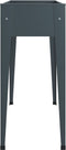 vidaXL - Plantenbak - 100,5x40,5x90 - cm - gegalvaniseerd - staal