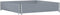 vidaXL - Plantenbak - 100x100 - cm - massief - grenenhout - grijs