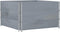 vidaXL - Plantenbak - 100x100 - cm - massief - grenenhout - grijs