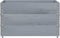 vidaXL - Plantenbak - 100x100 - cm - massief - grenenhout - grijs