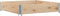 vidaXL - Plantenbak - 100x100 - cm - massief - grenenhout