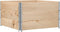vidaXL - Plantenbak - 100x100 - cm - massief - grenenhout