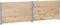 vidaXL - Plantenbak - 100x100 - cm - massief - grenenhout