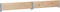 vidaXL - Plantenbak - 100x100 - cm - massief - grenenhout