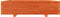 vidaXL - Plantenbak - 100x100x26,5 - cm - massief - grenenhout - wasbruin