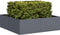 vidaXL - Plantenbak - 100x100x30 - cm - staal - antracietkleurig