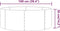 vidaXL - Plantenbak - 100x100x36 - cm - gepoedercoat - staal - bruin