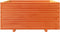 vidaXL - Plantenbak - 100x100x49,5 - cm - massief - grenenhout - wasbruin
