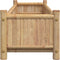 vidaXL - Plantenbak - 100x30x25 - cm - bamboe
