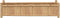vidaXL - Plantenbak - 100x30x25 - cm - bamboe
