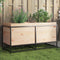 vidaXL - Plantenbak - 100x40x50 - cm - massief - grenenhout