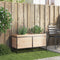 vidaXL - Plantenbak - 100x40x50 - cm - massief - grenenhout